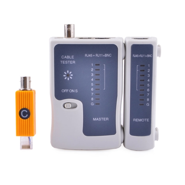 Afbeelding van Tool : cable tester RJ45 and BNC