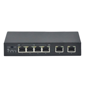 Picture of Switch : 4x POE + 2x uplink 100Mbps