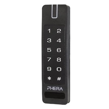 Afbeeldingen van PHERA 2Crypt IP65 lezer met PIN en NFC/Bluetooth