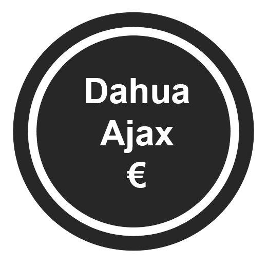 Prijslijst bruto Dahua Ajax 20200908