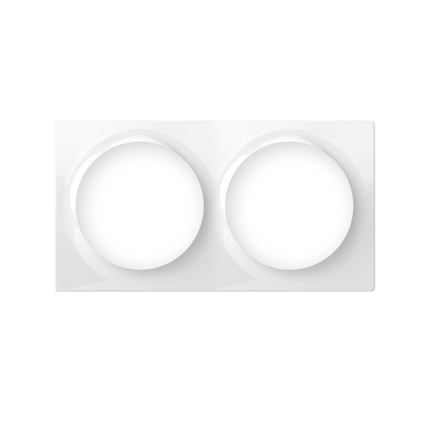 Afbeelding van FIBARO Walli Double Cover Plate White