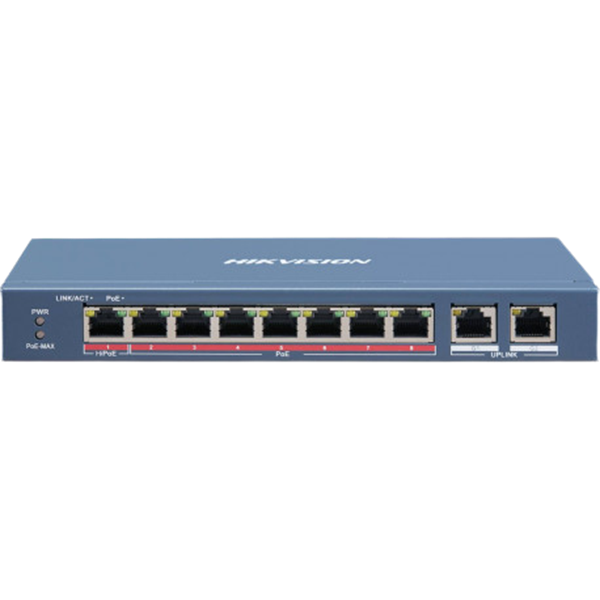 Picture of Industrial Switch 8x POE(+) 110W + 2xUplink